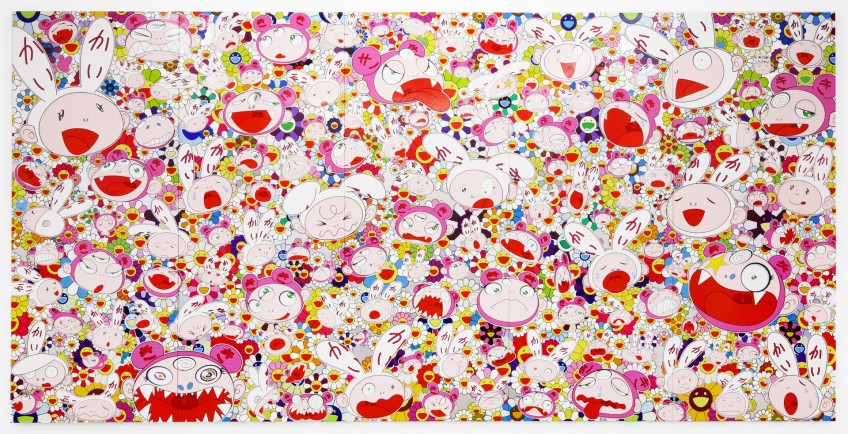 Hustle'n'Punch By Kaikai And Kiki by TAKASHI MURAKAMI