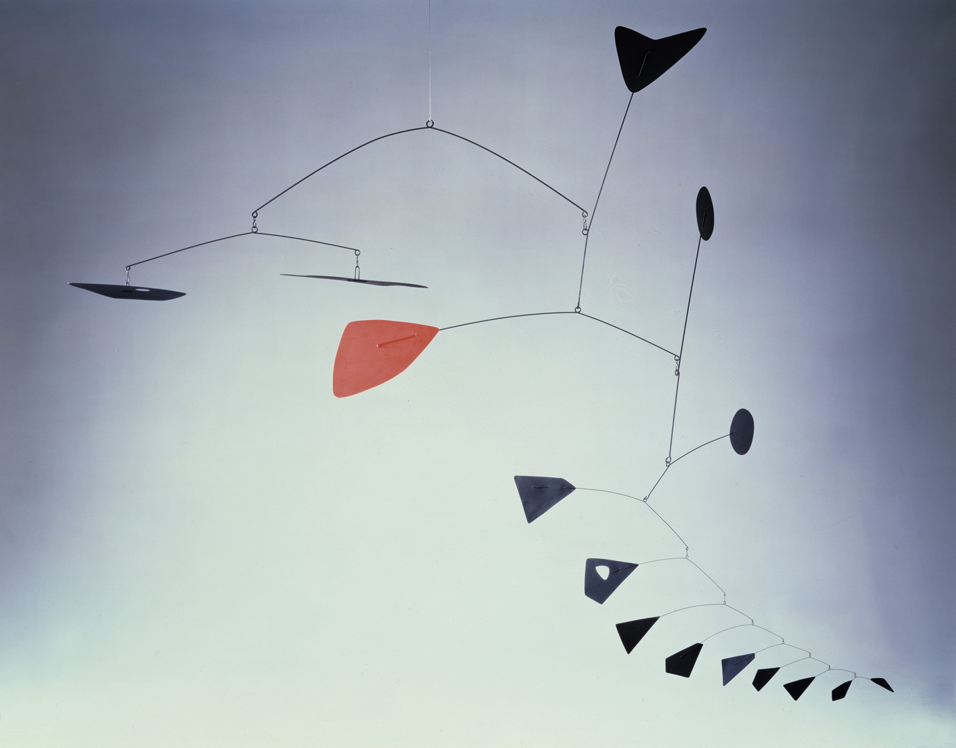 Alexander Calder - Untitled, 1948, painted sheet metal and wire