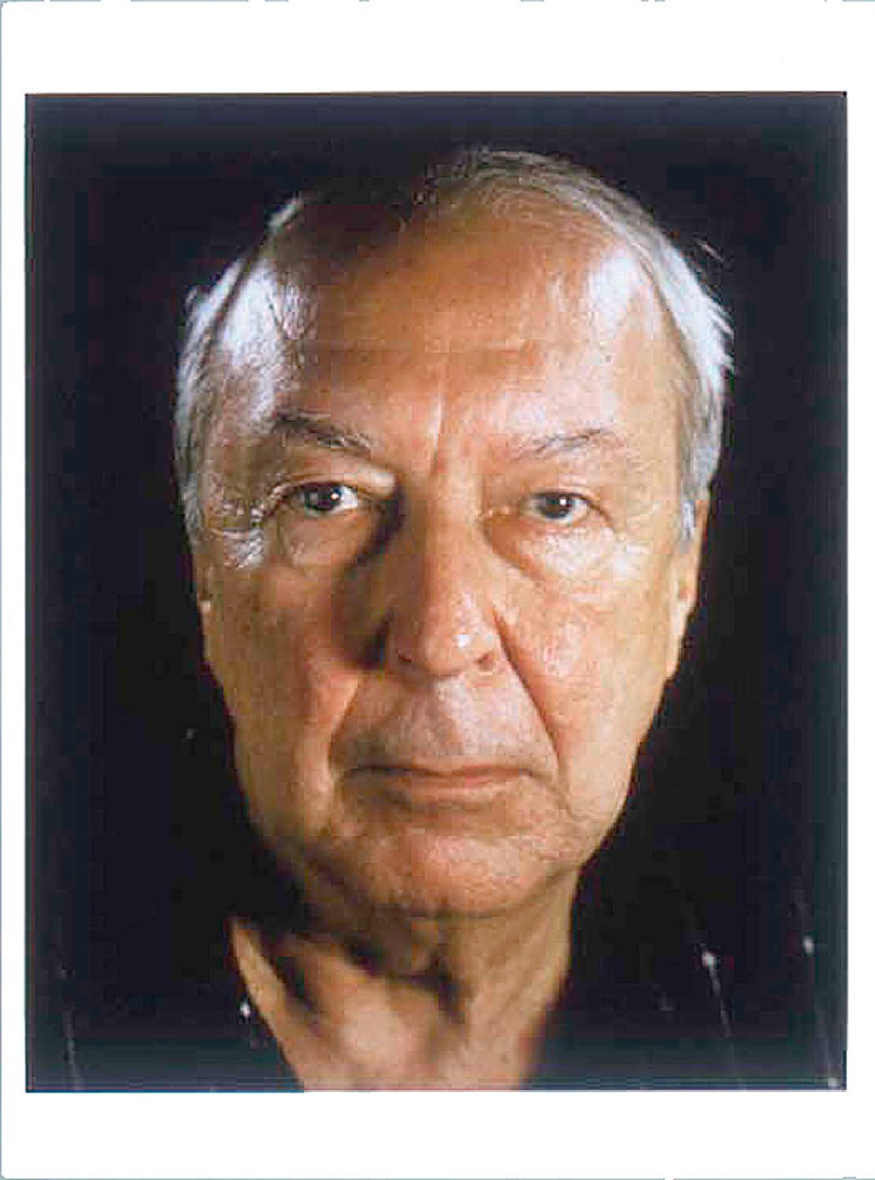 Chuck Close  -  Jasper Johns，1997，安装在铝板上的四个彩色数字喷墨印刷品