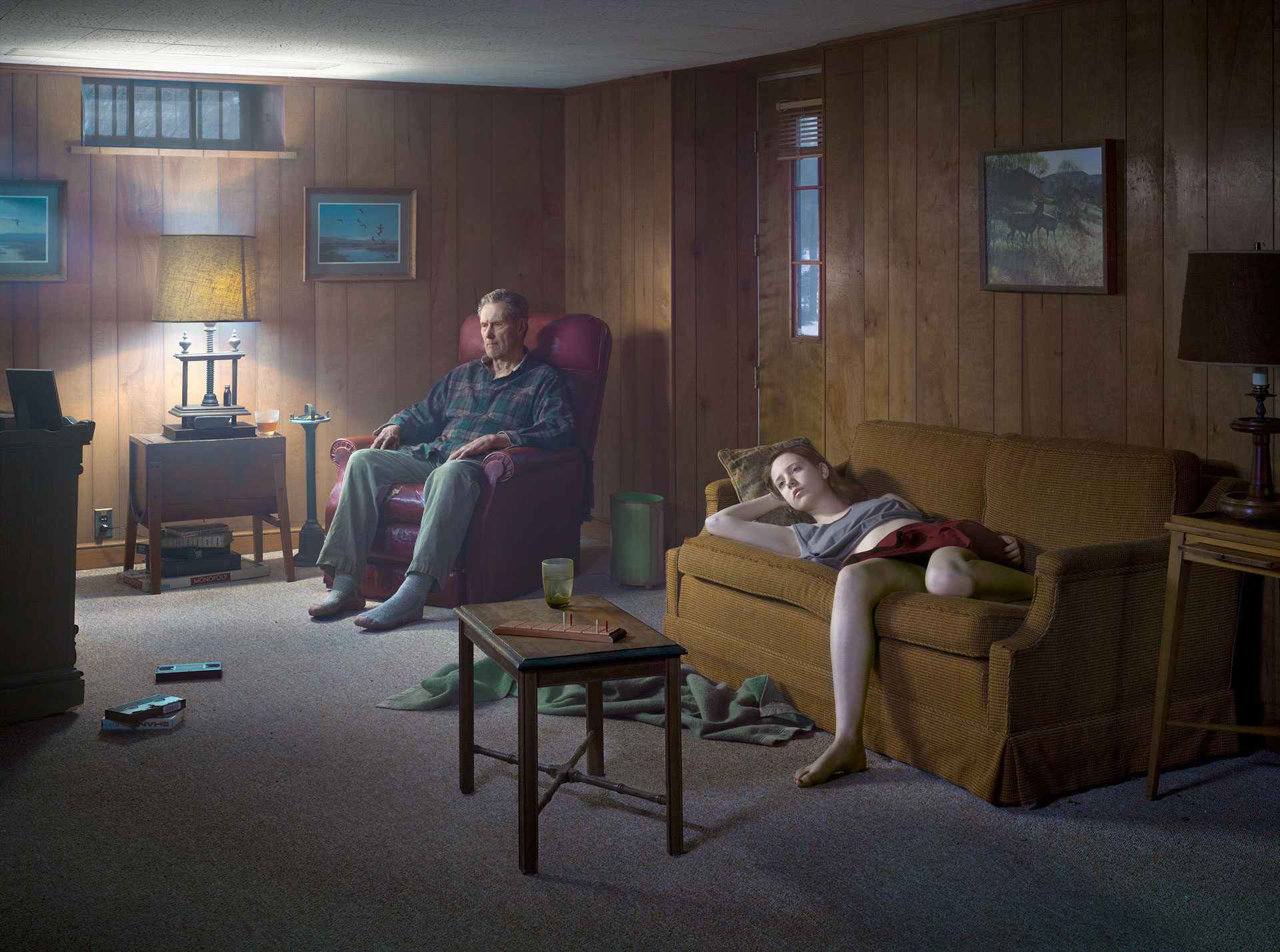 Gregory Crewdson  - 地下室，2014，数字颜料印花