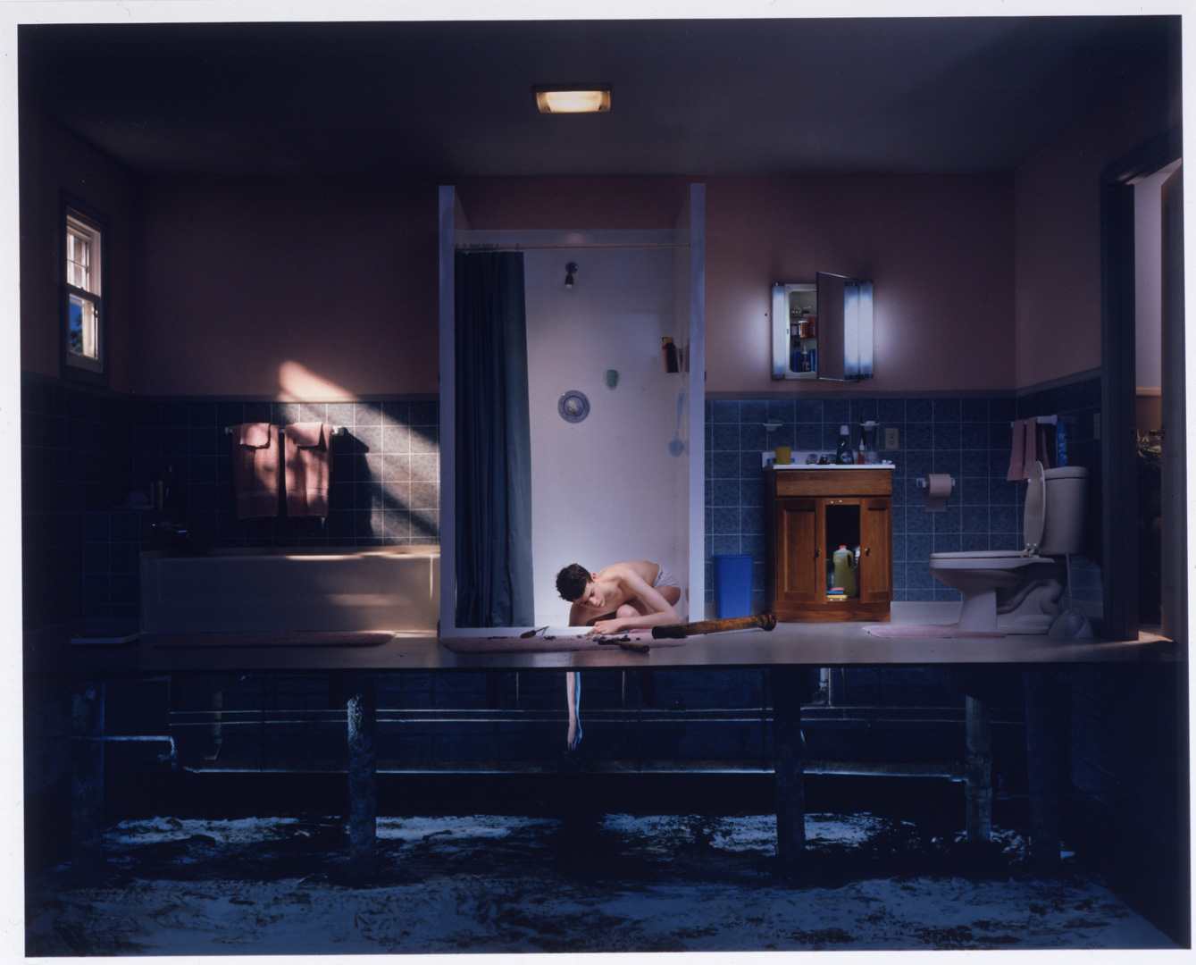 Gregory Crewdson  -  Untitled，2001-2002，数字色版印刷品