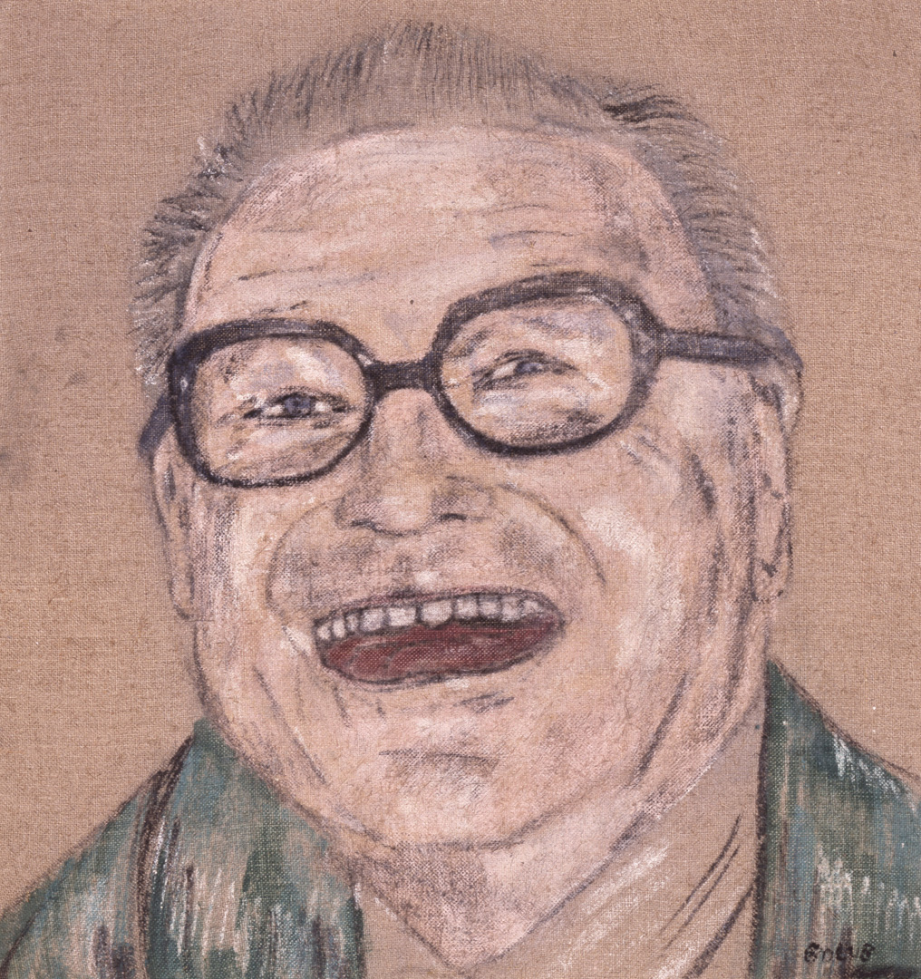 Leon Golub - Nelson Rockefeller, 1976, acrylic on linen