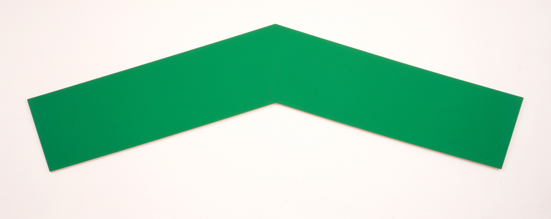 Ellsworth Kelly-Green Angle，1970年，画布油画