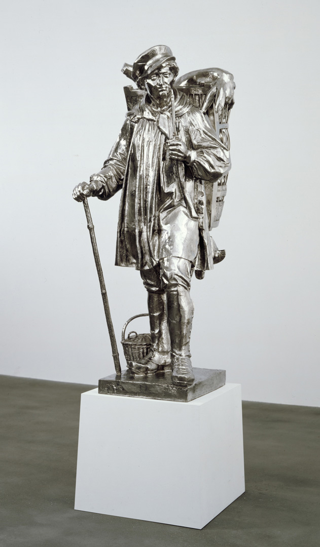 Jeff Koons  -  Kiepenkerl，1987年，不锈钢