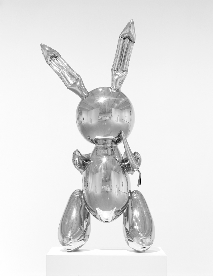 Jeff Koons-Rabbit，1986，不锈钢