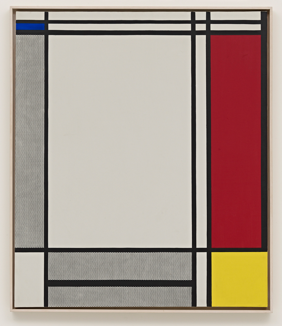 李奇登斯坦-Non-Objective I, 1964, oil and Magna on canvas