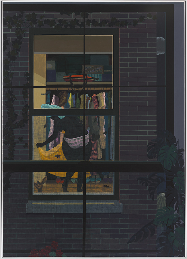 Kerry James Marshall - Untitled, 2018, acrylic on PVC panel