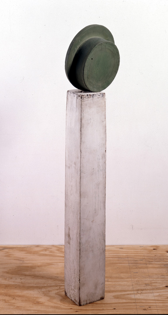 Robert Therrien -无标题，1984-85，油基搪瓷青铜和木材