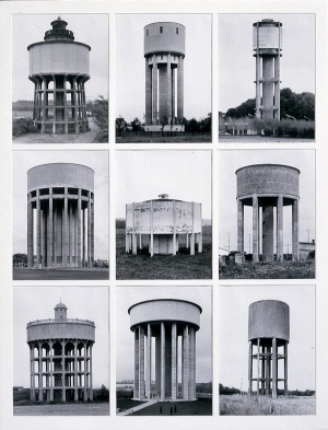 Bernd和Hilla Becher  - 水塔，1972年