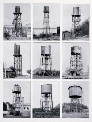 Bernd和Hilla Becher  - 水塔，1972年