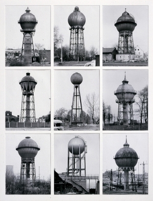 Bernd和Hilla Becher  - 水塔，1972年
