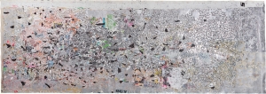 Mark Bradford-Helter Skeleter I，2007，画布上的混合媒体