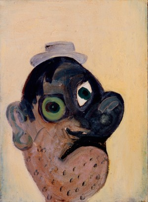 乔治·康多：《白眼睛》，1985年，油画