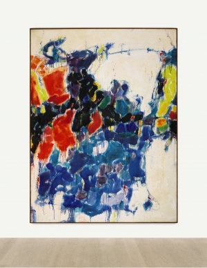 山姆·弗兰cis - Summer #1, 1957, oil on canvas