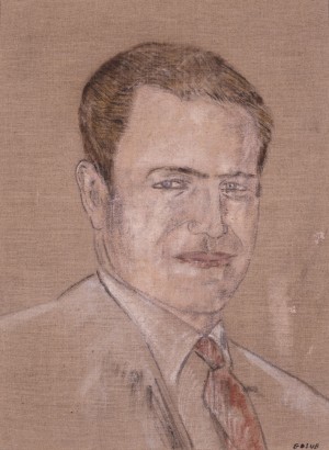 Leon Golub-Nelson Rockefeller（1941），1976，亚麻压克力