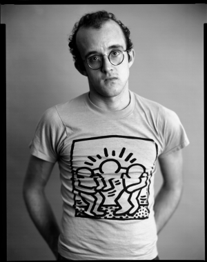 Timothy Greenfield-Sanders  -  Keith Haring，1985年的肖像