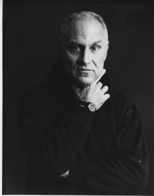 Timothy Greenfield-Sanders  -  Richard Serra，1986年，黑白照片