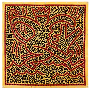 Keith Haring  -  Untitled，1983年