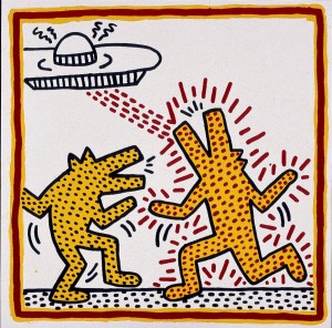 Keith Haring  -  Untitled，1982年