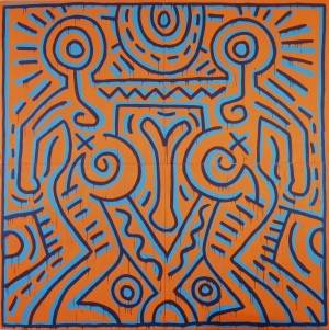 Keith Haring  -  Untitled，1984年
