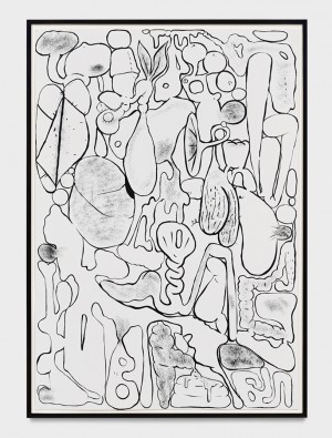 迈克·凯利《柏拉图的勇气》，1988年，压克力纸