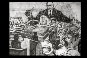 威廉肯特里奇-我的，1991年，16毫米动画片