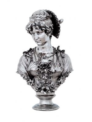 Jeff Koons  - 意大利女性，1986年，不锈钢