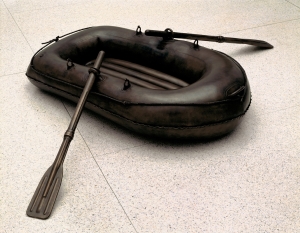Jeff Koons  -  Lifeboat，1985年，青铜
