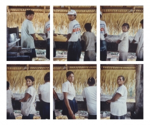 Sharon Lockhart - Manioc Production: Elenilde Correa, Eliane Correa, Neide Correa, Mariana Correa, Denize Correa & Maria Correa, Santa Rita Community, River Aripuana, Brazil, 1999