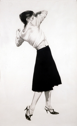 罗伯特朗戈-无标题（男人在城市：艾伦），1981年