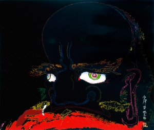 隆μrakami - My arms and legs rot off and though my blood rushes forth, the tranquility of my heart shall be prized above all. (Red blood, black blood, blood that is not blood), 2007