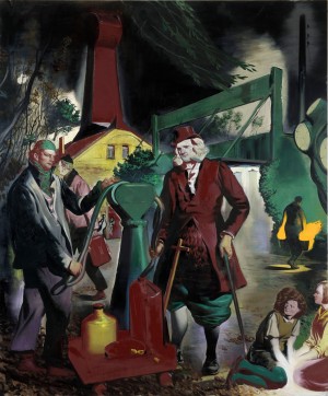 Neo Rauch  -  Nachtanttantselle，2010