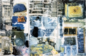 Robert Rauschenberg - On Hold (Arcadian Retreat)， 1996, fresco