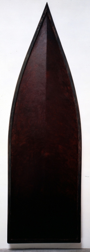 Robert Therrien  - 没有标题，1977年，木材上的珐琅和蜡