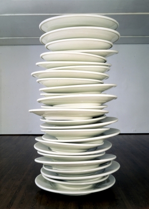 Robert Therrien  - 没有标题，1993年，玻璃纤维上的陶瓷环氧树脂