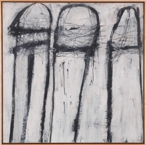 Cy Twombly-无标题[纽约市]，1953年，油画颜料和蜡笔