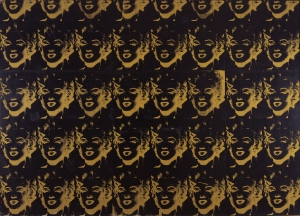 安迪·沃霍尔——《40金梦露》，1980年，丝网油墨和合成聚合物帆布颜料
