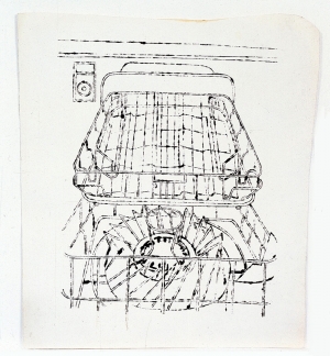 安迪·沃霍尔-洗碗机，1960年，纸上墨水