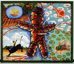 David Wojnarowicz - The Newspaper as National Voodoo: A Brief History of the U.S.A., 1986