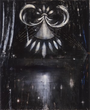 Ross Bleckner-床花，1985年，亚麻布上的油