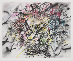 Julie Mehretu-六首中阴诗人：蜕变，2018年，31色水彩画