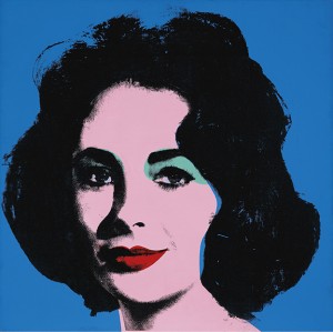 安迪沃霍尔-利兹[早期的彩色利兹]，1963年，合成聚合物和丝网油墨在画布上