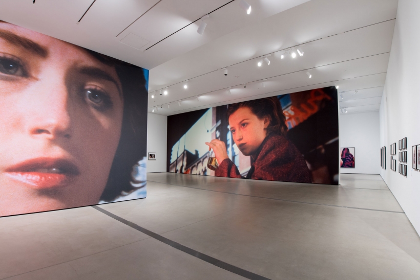 Cindy Sherman: Imitation of Life Installation Photo with Murals